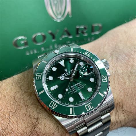 rolex submariner gold green|submariner Rolex green price.